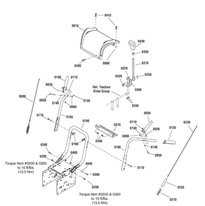 Part Location Diagram of 1734586BPYP Murray HANDLE, Upper, L.H.